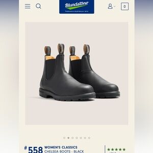 Blundstone - Black Leather Chelsea Boot